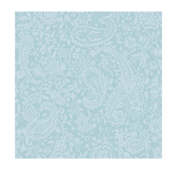 NWT Vera Throw Blanket - Eden Mint Paisley - Picture 4 of 4